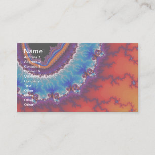 Modern Geode Business Card