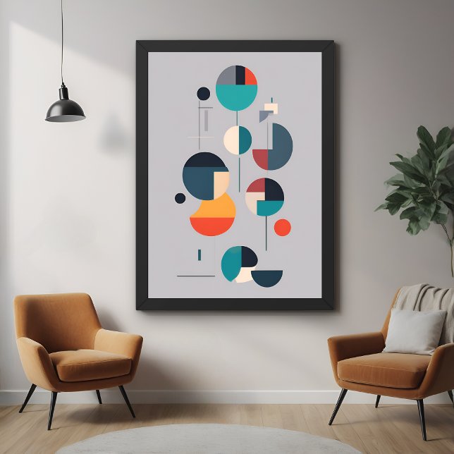 Modern Geometric Abstract Art - Minimalist Design Poster (Creator Uploaded)