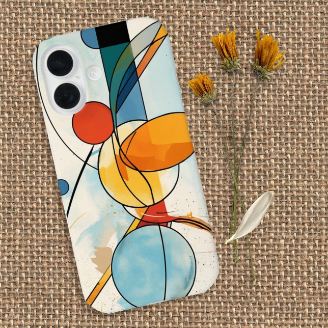 Modern Geometric Abstract  Case-Mate iPhone Case (Creator Uploaded)