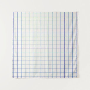 Modern geometric abstract pattern design with simp tapestry