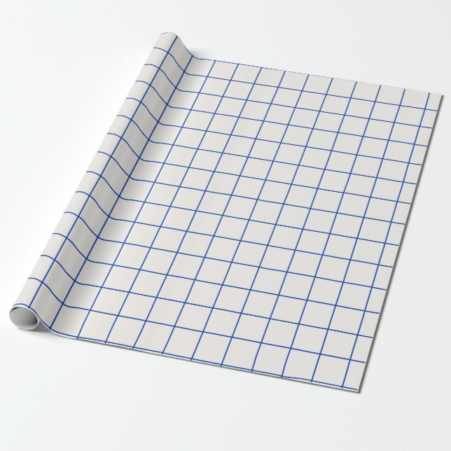 Modern geometric abstract pattern design with simp wrapping paper (Unrolled)