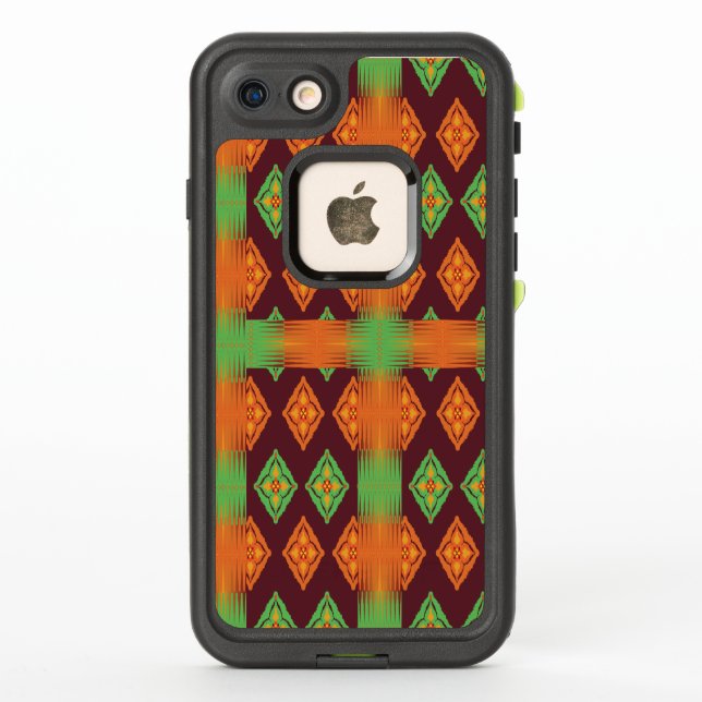Modern Geometric Abstract Pattern iPhone 17 Pro Ma (Back)