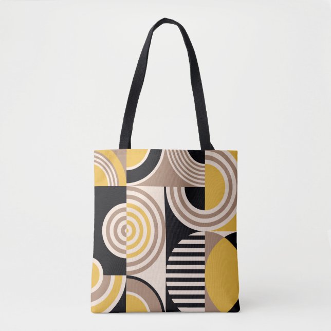 Modern geometric abstract pattern. Vintage design Tote Bag (Front)