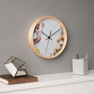 Modern Geometric Angle Design Wall Clock