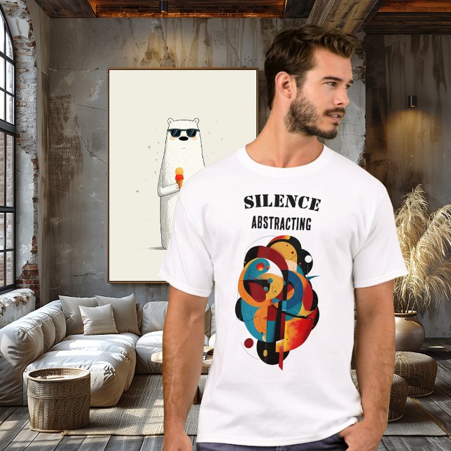 Modern Geometric Art, Minimal Abstract for Thinker T-Shirt (Creator Uploaded)