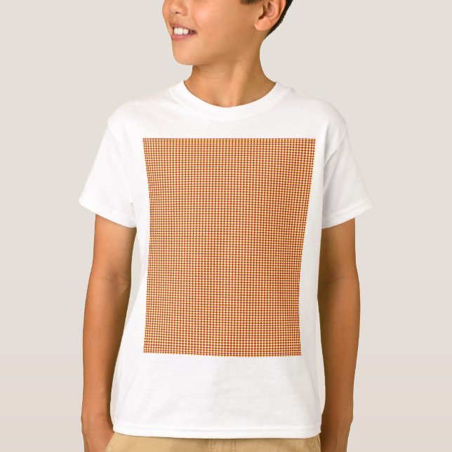 Modern Geometric Back to School Pattern T-Shirt (Front)