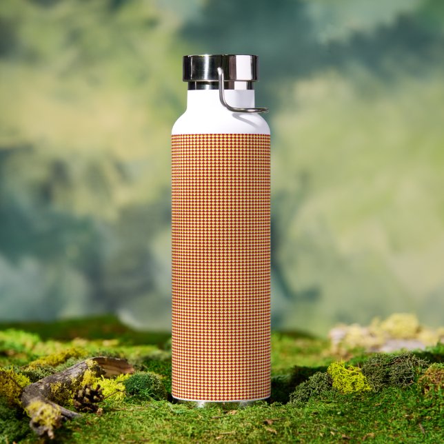 Modern Geometric Back to School Pattern Water Bottle (Outdoor (Rotated))