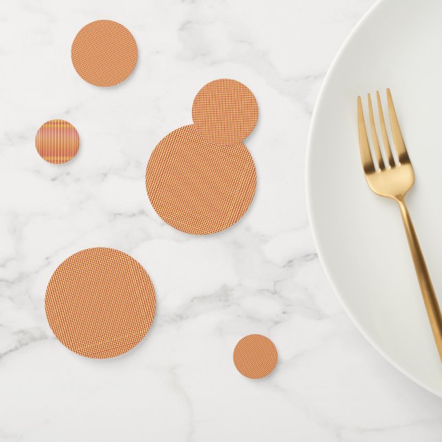 Modern Geometric Birthday Pattern Confetti (Group)