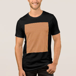 Modern Geometric Birthday Pattern Tri-Blend Shirt