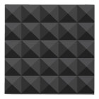 Modern Geometric Black Square Pattern