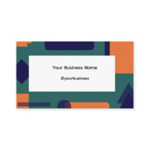 Modern Geometric Business Card