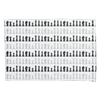 Modern Geometric Chess Piece Game Pattern