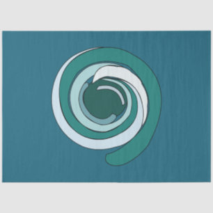 Modern Geometric Circle Tissue Paper