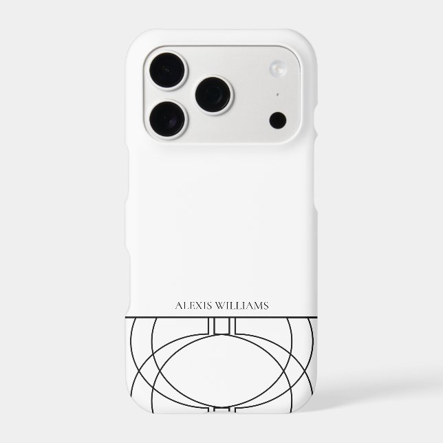 Modern Geometric Contemporary Pattern (Back)