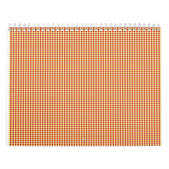 Modern Geometric Corporate Pattern Calendar (Cover)