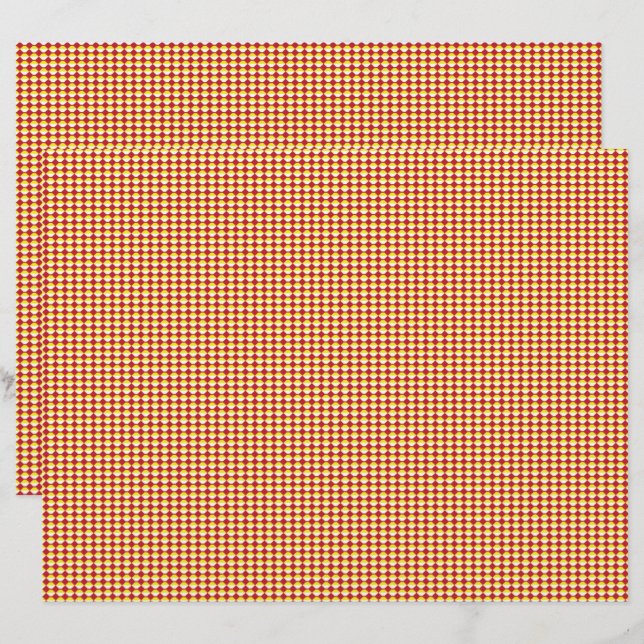 Modern Geometric Corporate Pattern Custom Letterhead (Front/Back)