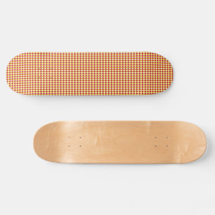 Modern Geometric Corporate Pattern Skateboard