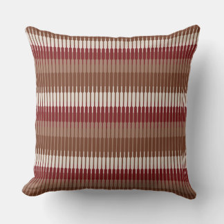 Modern Geometric Cushion – Earthy Tones