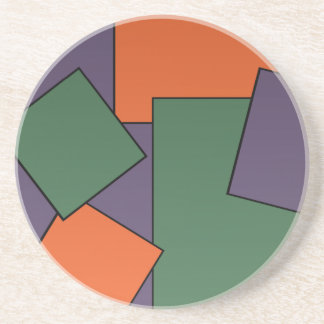 Modern Geometric Design Coaster