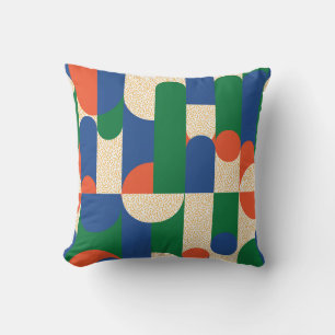 Modern Geometric Fusion Cushion