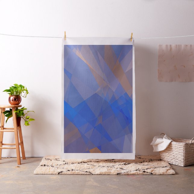 Modern Geometric Mosaic Pattern #7 Fabric (In Situ)