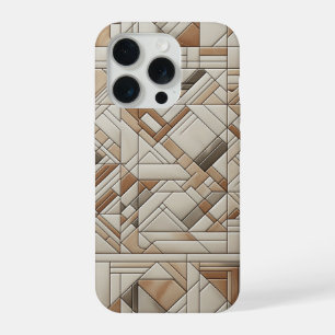 Modern Geometric Mosaic Phone Case Abstract Linear