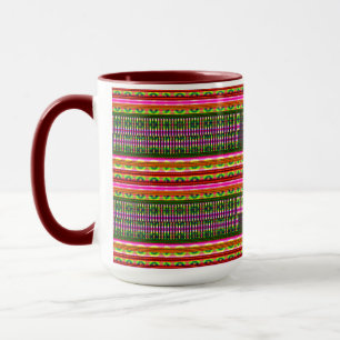 Modern Geometric Pastel Vintage  Mug