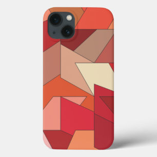 Modern Geometric Pattern iPhone 13 Case