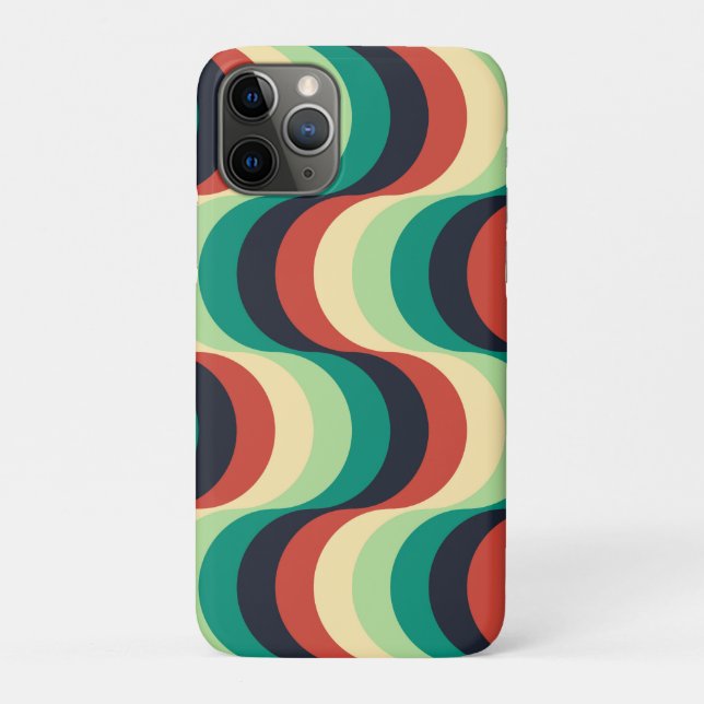Modern Geometric Pattern Case-Mate iPhone Case (Back)