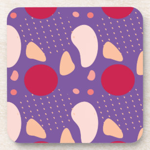 Modern Geometric Pattern Coaster