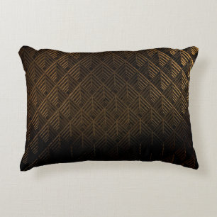 Modern geometric pattern decorative cushion