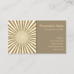 Modern Geometric Pattern Design Stylish Business Card