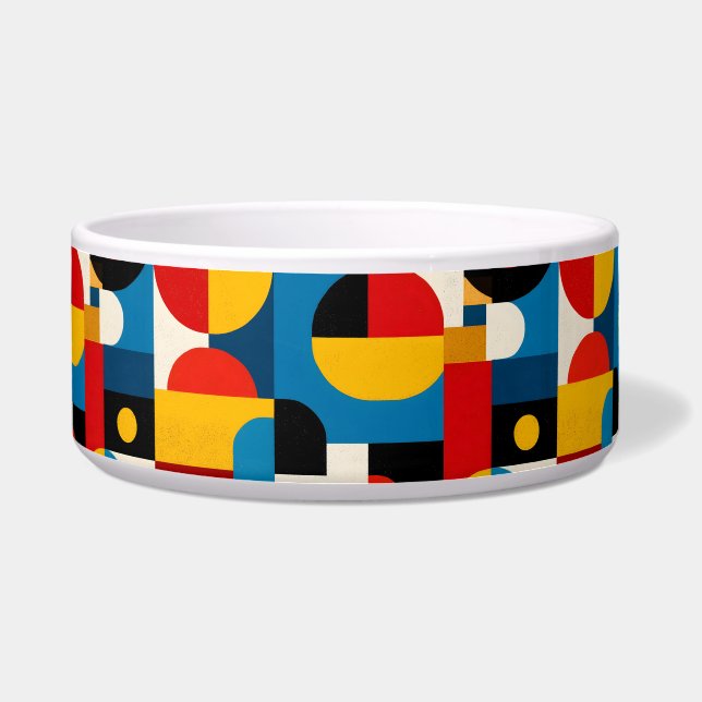 Modern Geometric Pattern in Bauhaus Style (Front)