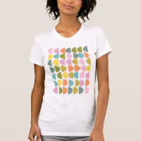 Modern Geometric Pattern in Cute Spring Colours