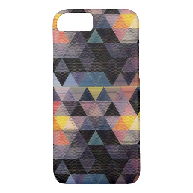 Modern Geometric Pattern iPhone 7 case (Back)
