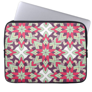 Modern Geometric Pattern – Minimal Color Laptop Sleeve