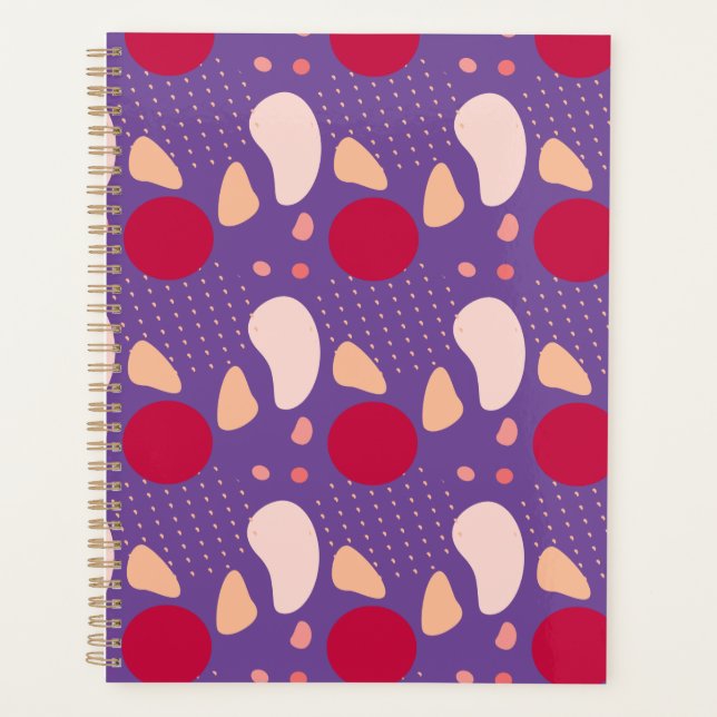 Modern geometric pattern. planner (Front)