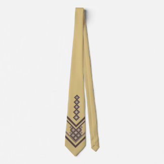 Modern Geometric Pattern Tie