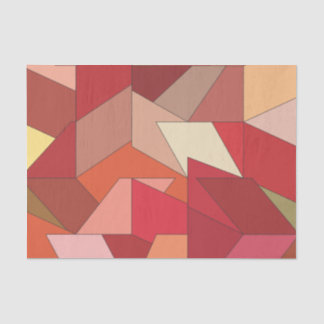 Modern Geometric Pattern  Tissue Paper