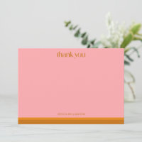 Modern Geometric Pink Orange Bridal Shower Custom