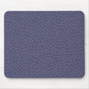 Modern Geometric Purple Marble Pattern Mouse Mat