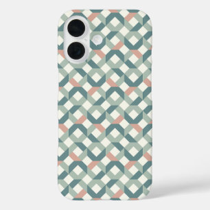 Modern Geometric Quilt Inspired Phone Case
