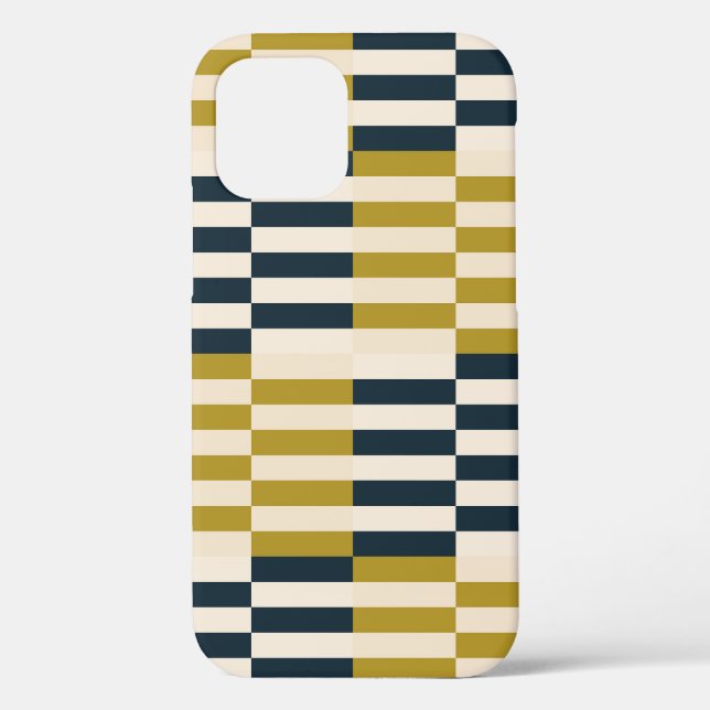 Modern geometric, retro Scandinavian pattern Case-Mate iPhone Case (Back)