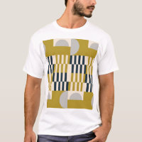 Modern geometric, retro Scandinavian pattern