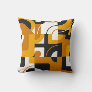 Modern geometric seamless pattern cushion