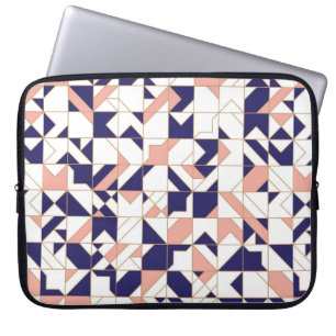 Modern geometric seamless pattern laptop sleeve