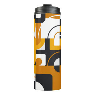 Modern geometric seamless pattern thermal tumbler