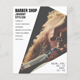 Modern geometric shape image  flyer