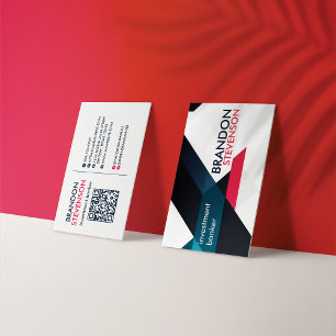 Modern Geometric- Sleek Professional Eye-Catching Business Card