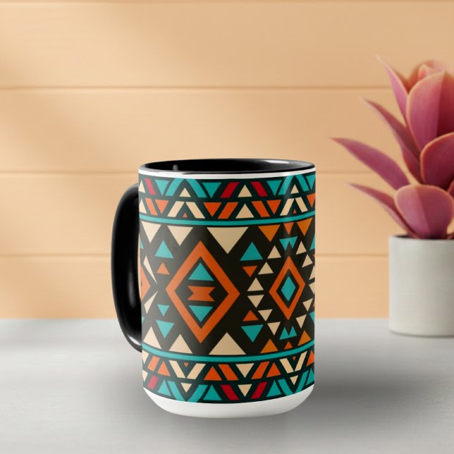 Modern Geometric Southwest Style  Mug (Creator Uploaded)